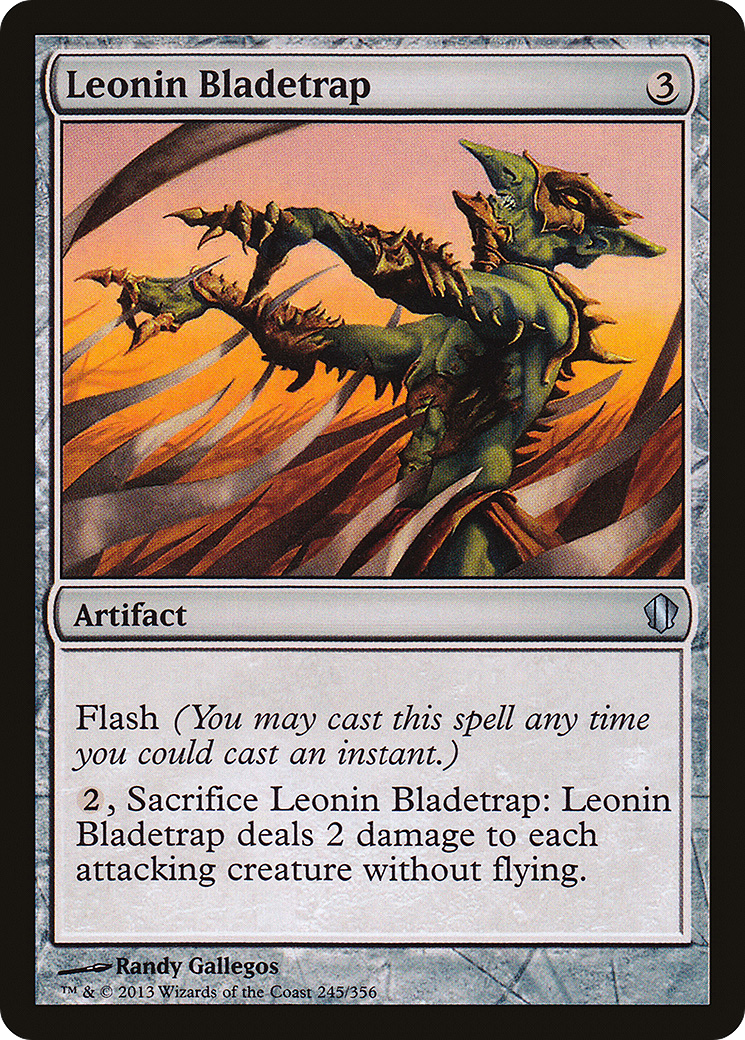 Leonin Bladetrap (245) - Commander 2013