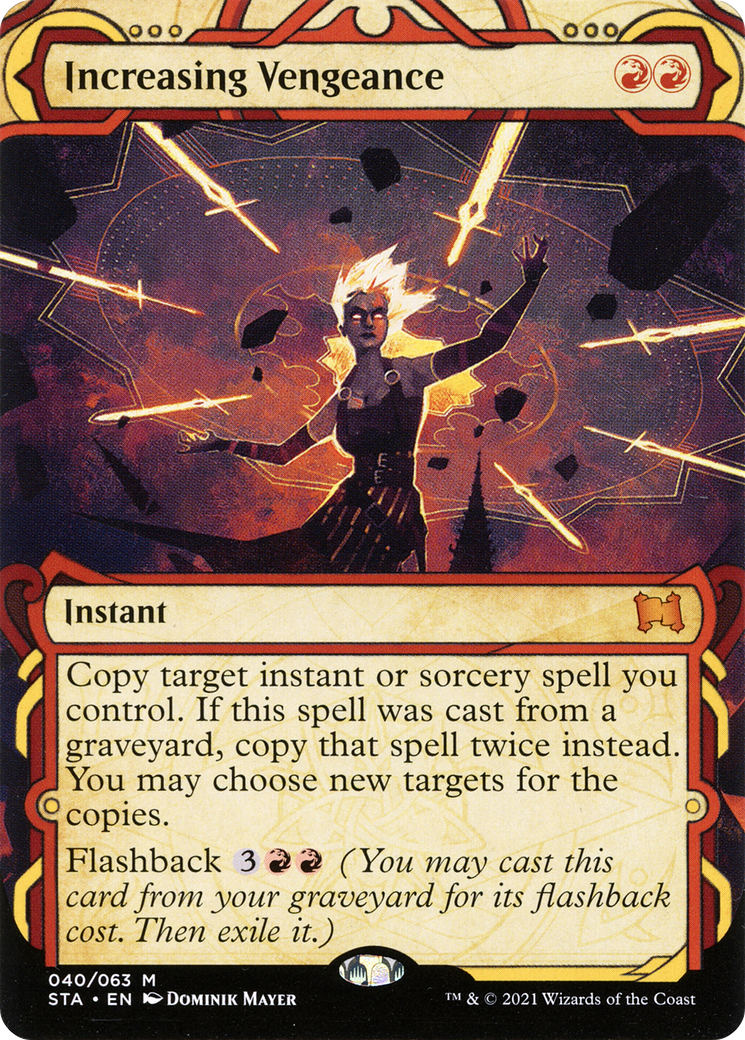 Increasing Vengeance [Strixhaven: School of Mages Mystical Archive] Foil