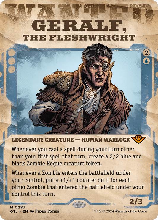 Geralf, the Fleshwright: (Showcase)(Borderless) (287)