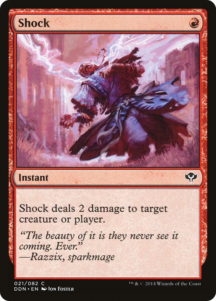 Shock (021) - Duel Decks: Speed vs. Cunning