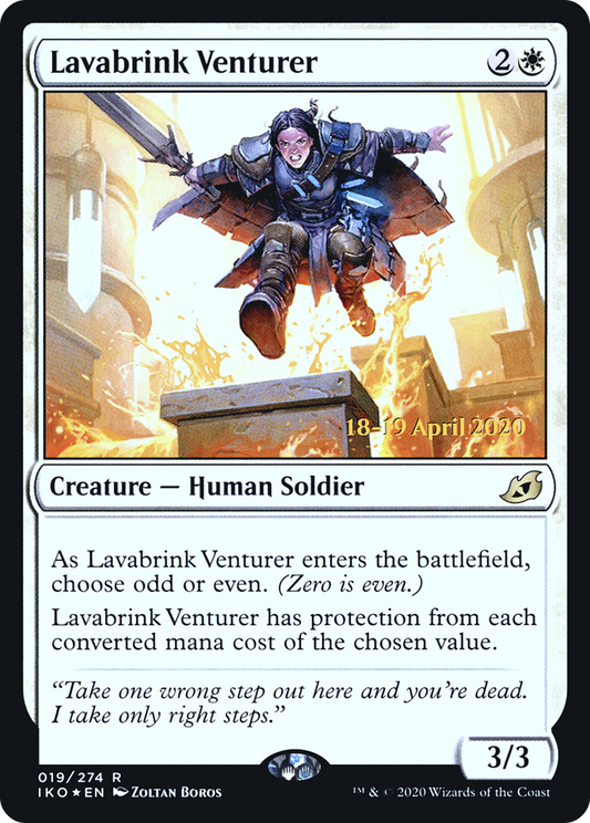 Lavabrink Venturer [Ikoria: Lair of Behemoths Prerelease Promos]