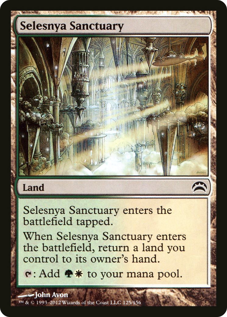 Selesnya Sanctuary (125) Foil - Planechase 2012