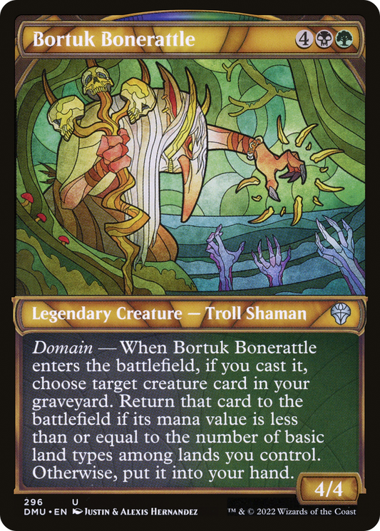 Bortuk Bonerattle (Showcase) [Dominaria United] Foil