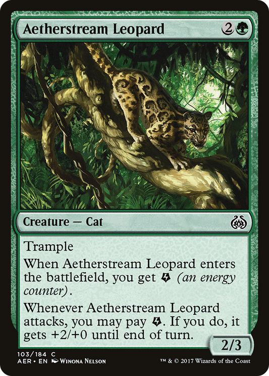 Aetherstream Leopard [Aether Revolt] Foil