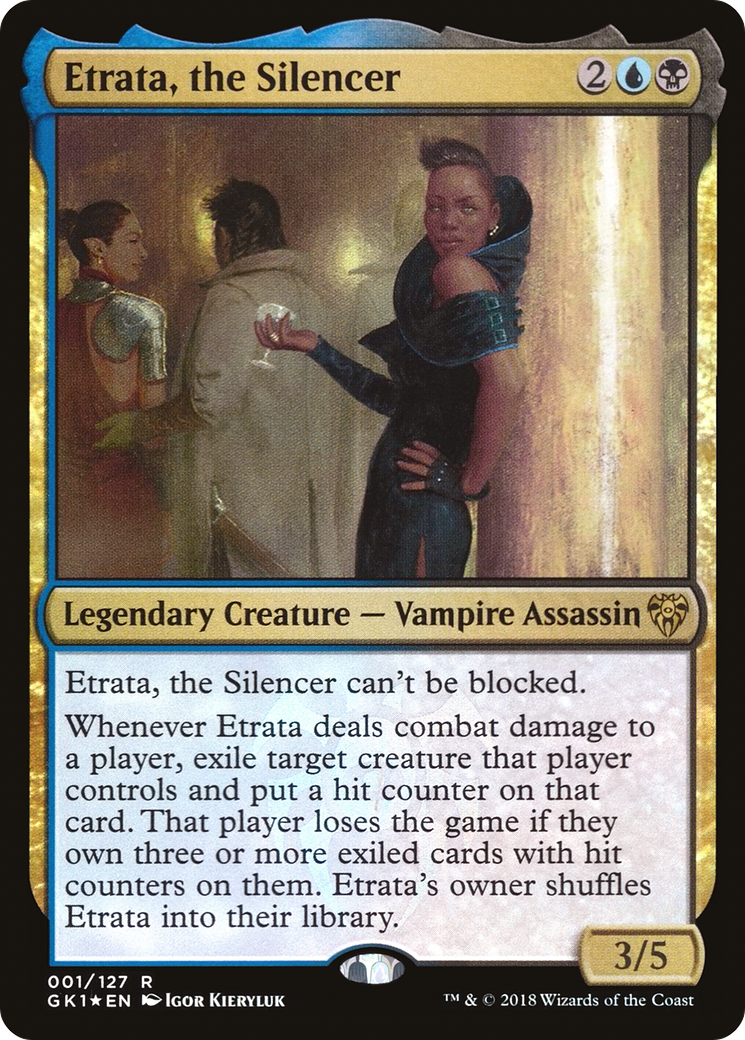 Etrata, the Silencer (001) Foil - GRN Guild Kit