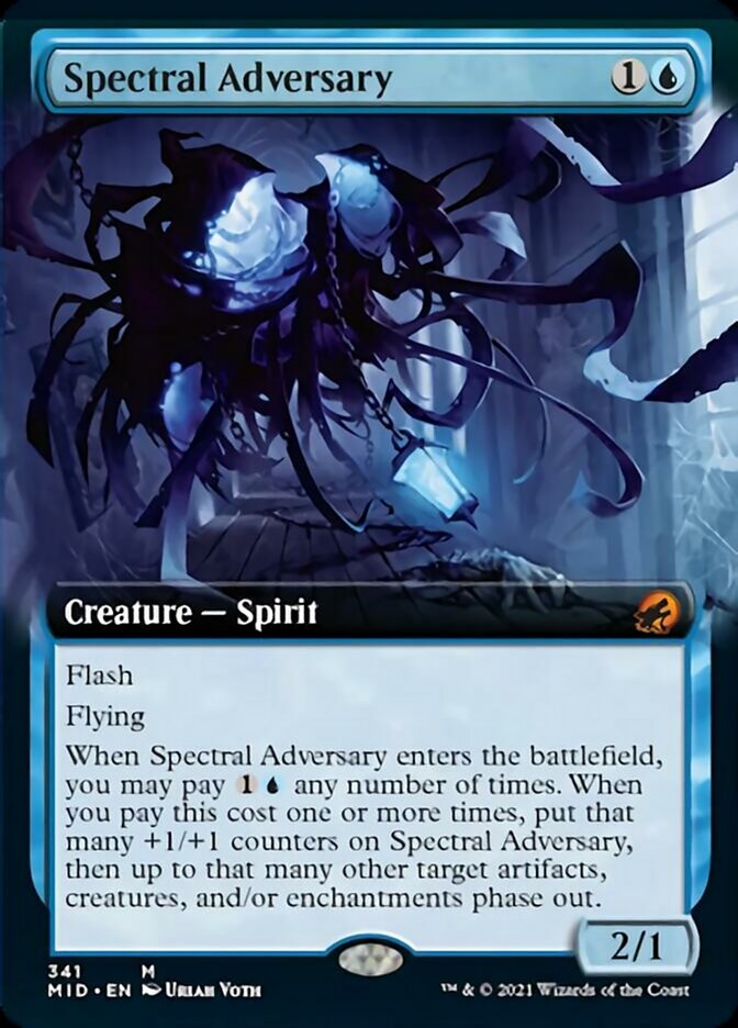 Spectral Adversary (Extended Art) [Innistrad: Midnight Hunt] | Silver Goblin