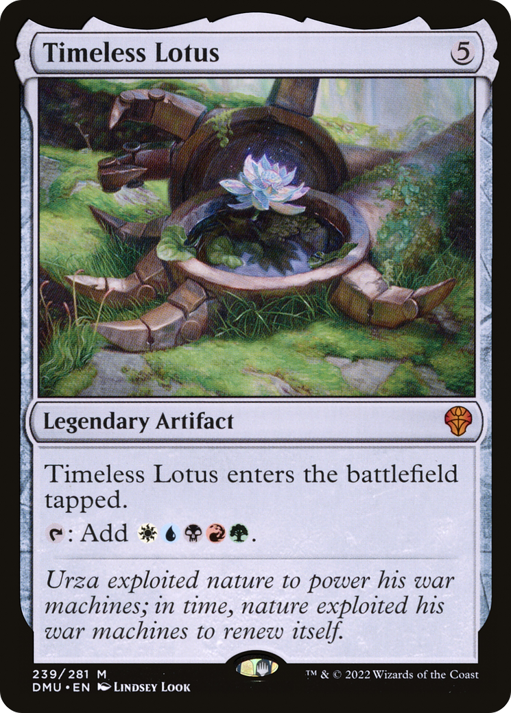 Timeless Lotus [Dominaria United] Foil