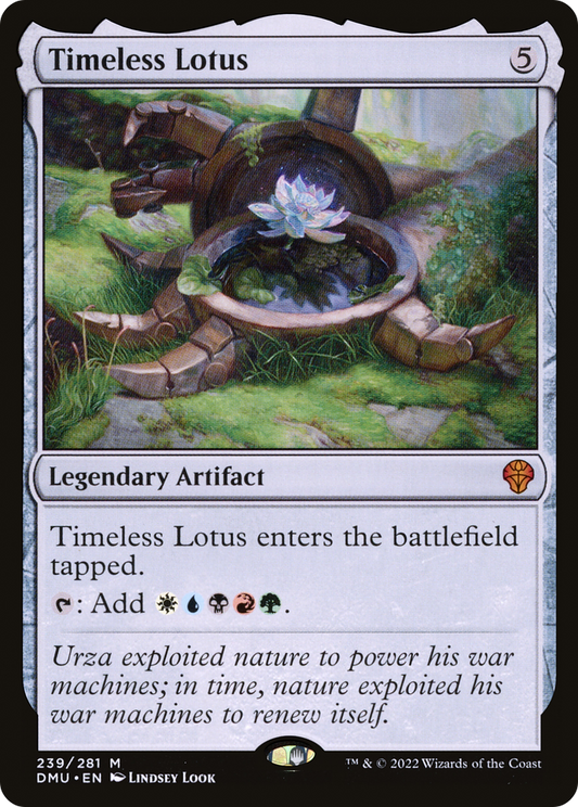 Timeless Lotus [Dominaria United] Foil