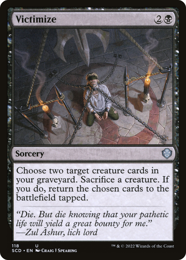 Victimize (118) - Starter Commander Decks