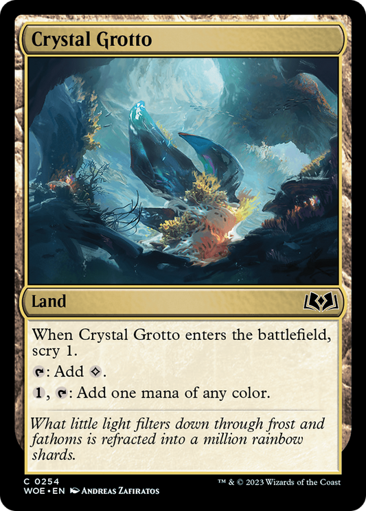 Crystal Grotto (254) - Wilds of Eldraine
