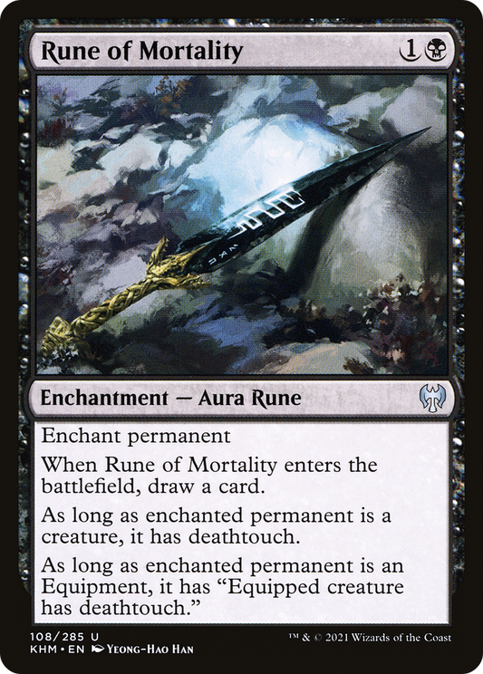 Rune of Mortality (108) - Kaldheim