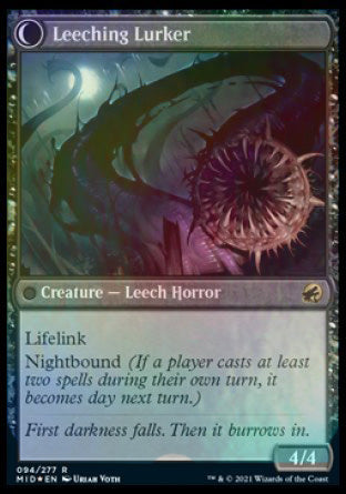 Curse of Leeches (094) Foil - Innistrad: Midnight Hunt Promos