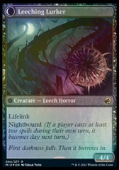 Curse of Leeches // Leeching Lurker [Innistrad: Midnight Hunt Prerelease Promos] | Silver Goblin