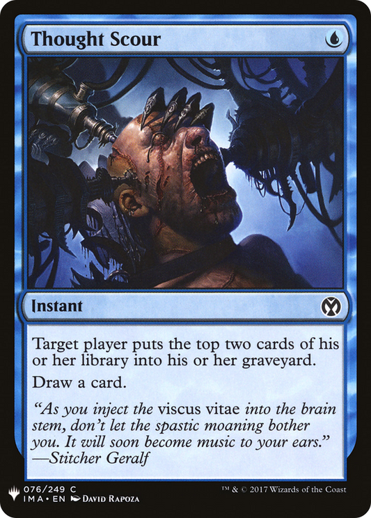 Thought Scour (IMA-76) - The List
