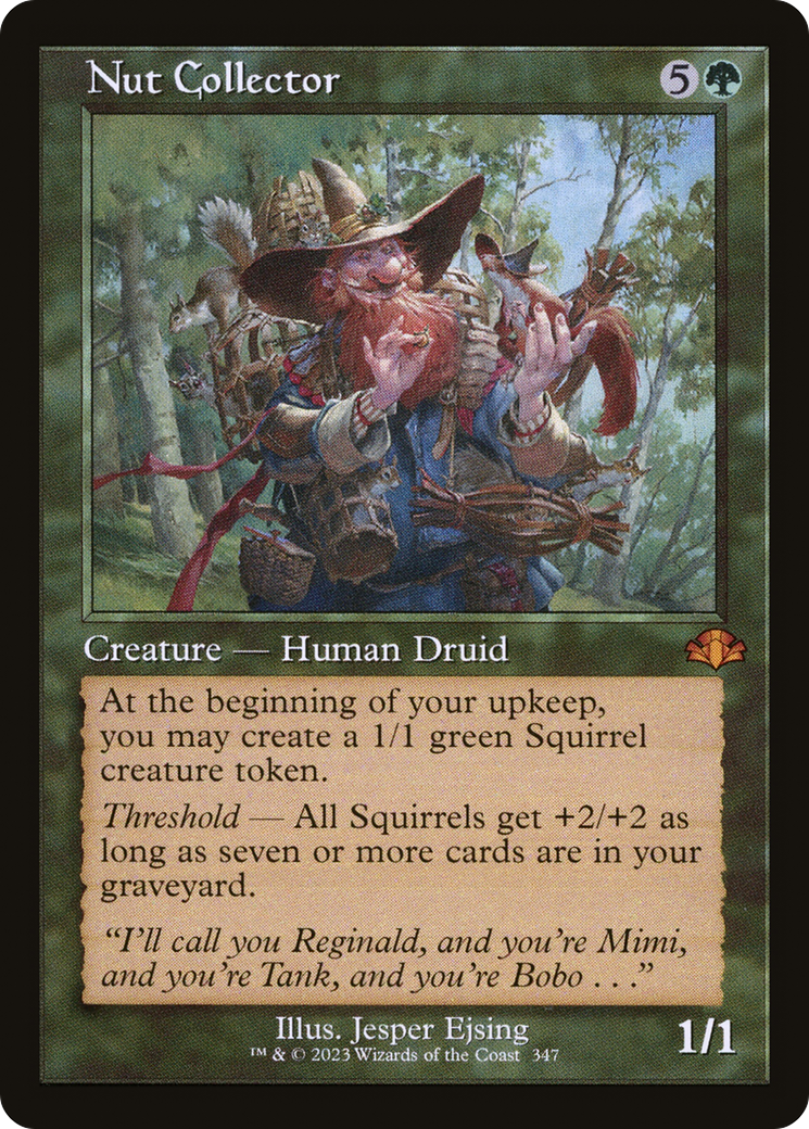 Nut Collector (Retro) (347) Foil - Dominaria Remastered