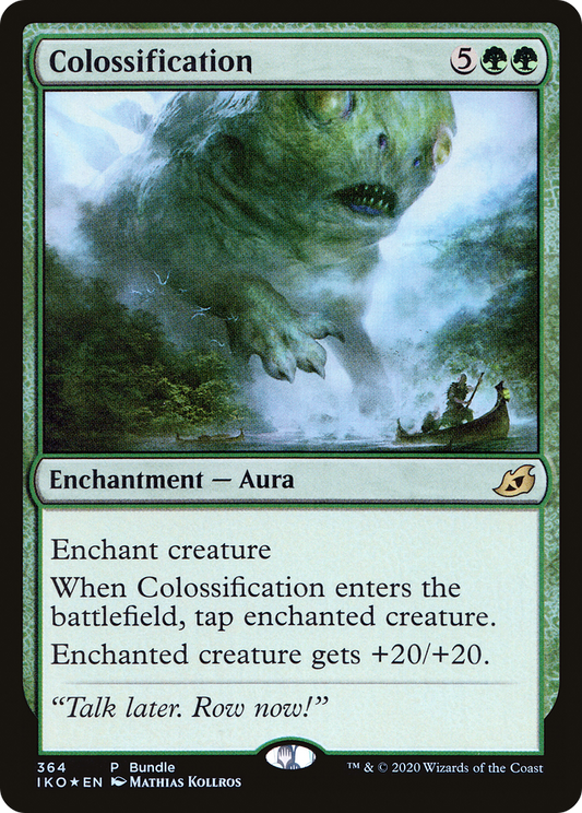 Colossification (IKO Bundle) (364) Foil - Ikoria: Lair of Behemoths