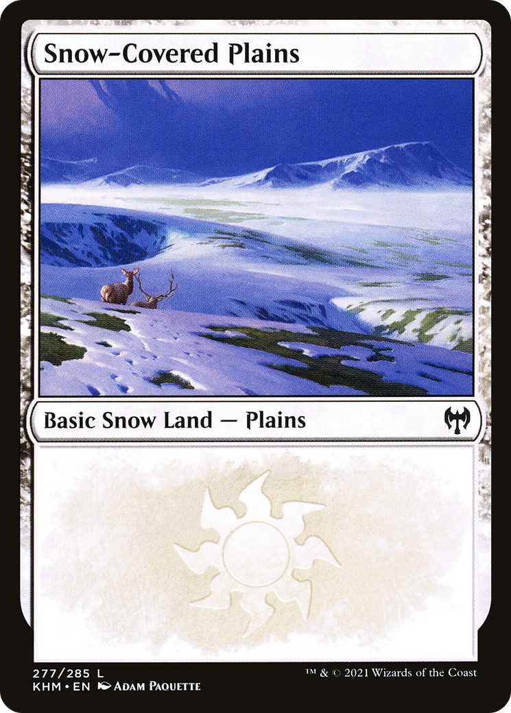 Snow-Covered Plains (277) Foil - Kaldheim
