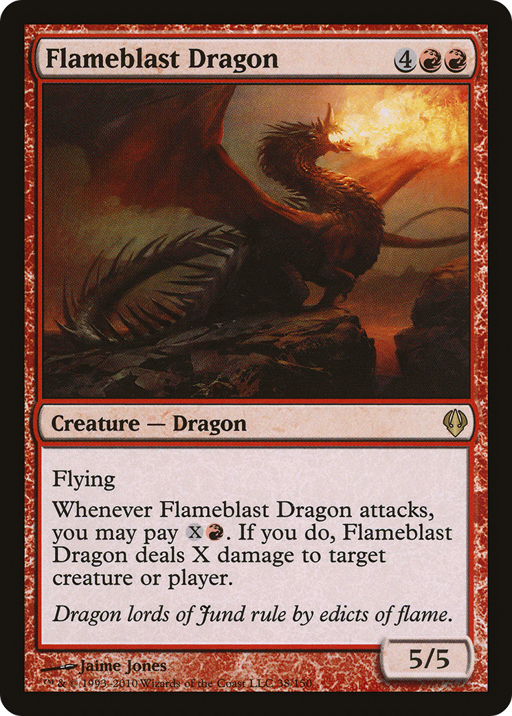 Flameblast Dragon (038) - Archenemy