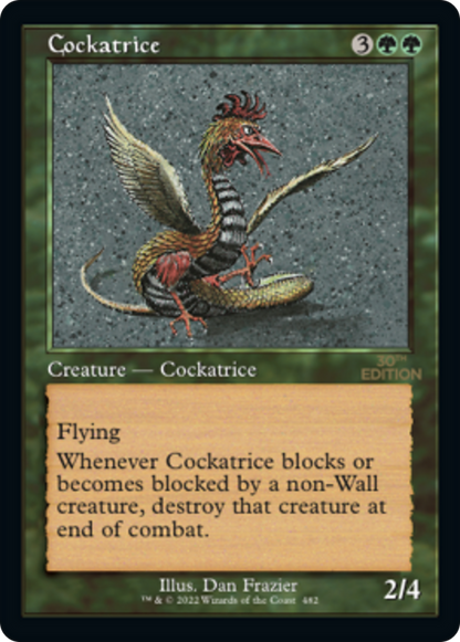 Cockatrice (Retro) (482) - 30th Anniversary Edition