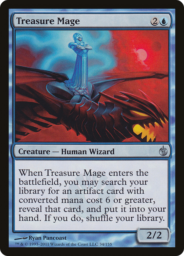 Treasure Mage (034) Foil - Mirrodin Besieged