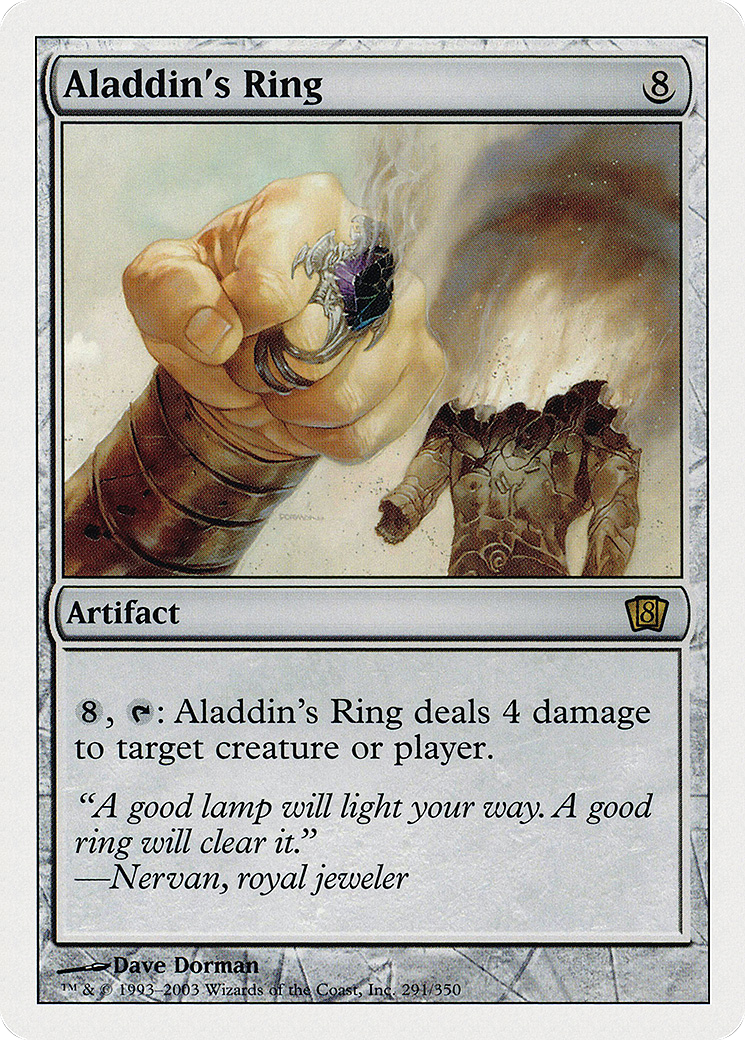 Aladdin's Ring (291) - Eighth Edition