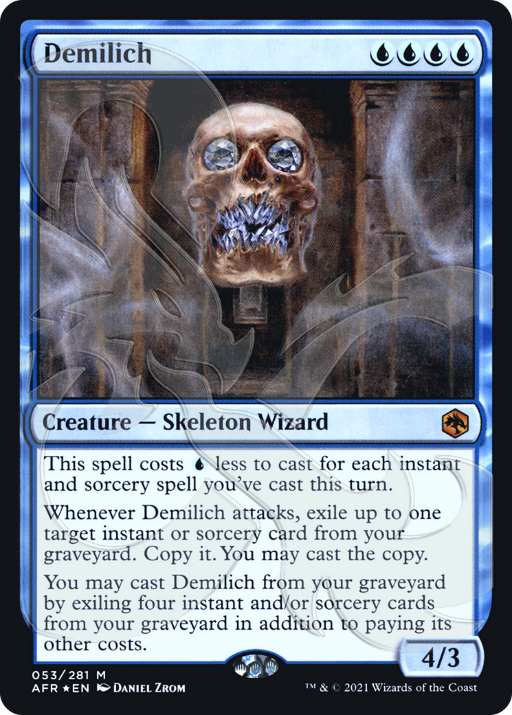 Demilich (053) Foil - Adventures in the Forgotten Realms Promos