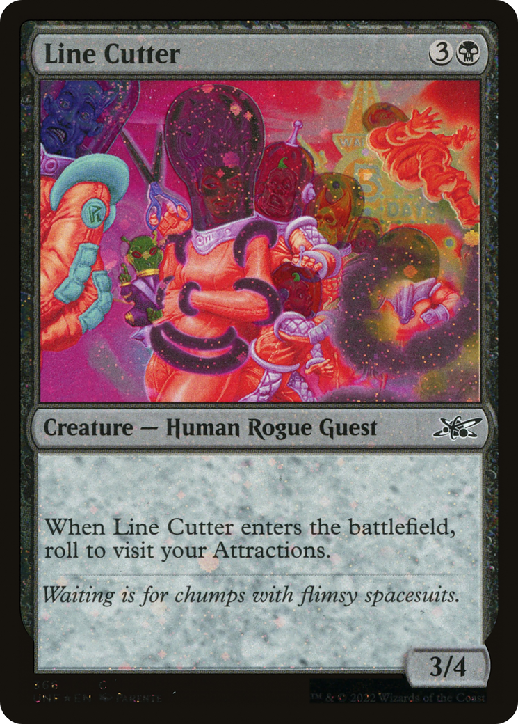 Line Cutter (Galaxy Foil) (366) Foil - Unfinity