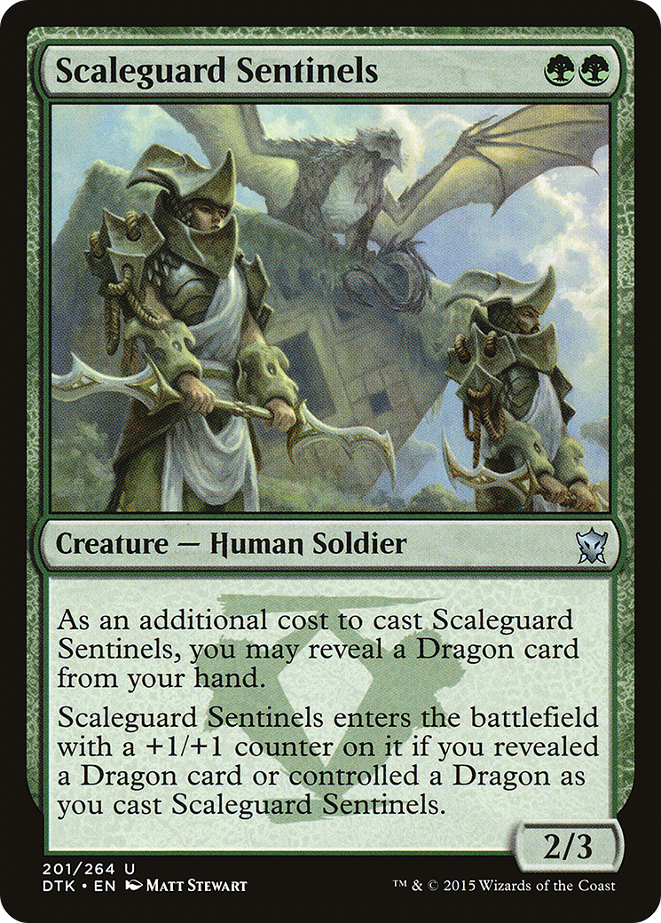 Scaleguard Sentinels (201) - Dragons of Tarkir