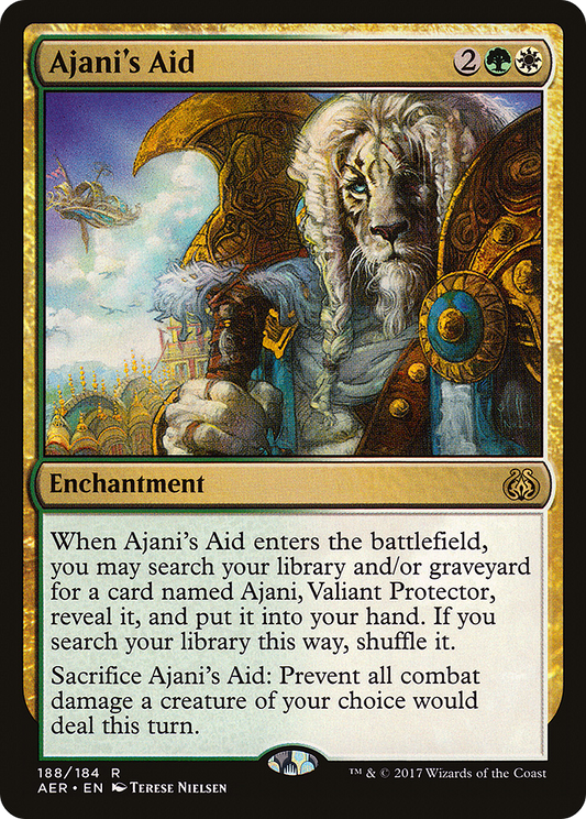 Ajani's Aid [Aether Revolt] Foil