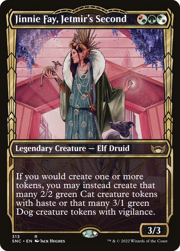 Jinnie Fay, Jetmir's Second (Showcase) (313) Foil - Streets of New Capenna