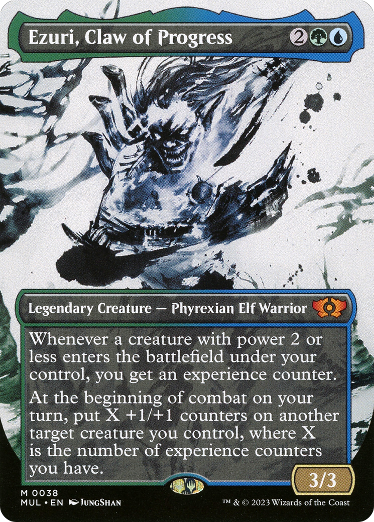 Ezuri, Claw of Progress (038) Foil - Multiverse Legends
