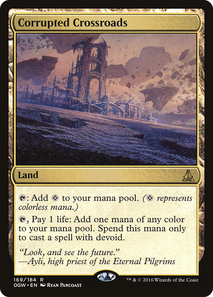 Corrupted Crossroads (169) Foil - Oath of the Gatewatch