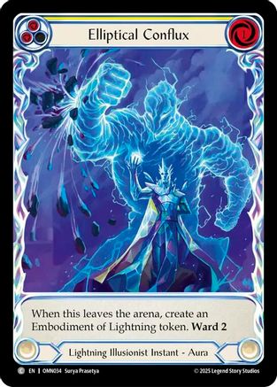 Elliptical Conflux (OMN034) Cold Foil - Omens of the Third Age