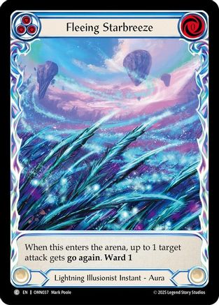 Fleeing Starbreeze (OMN037) Cold Foil - Omens of the Third Age