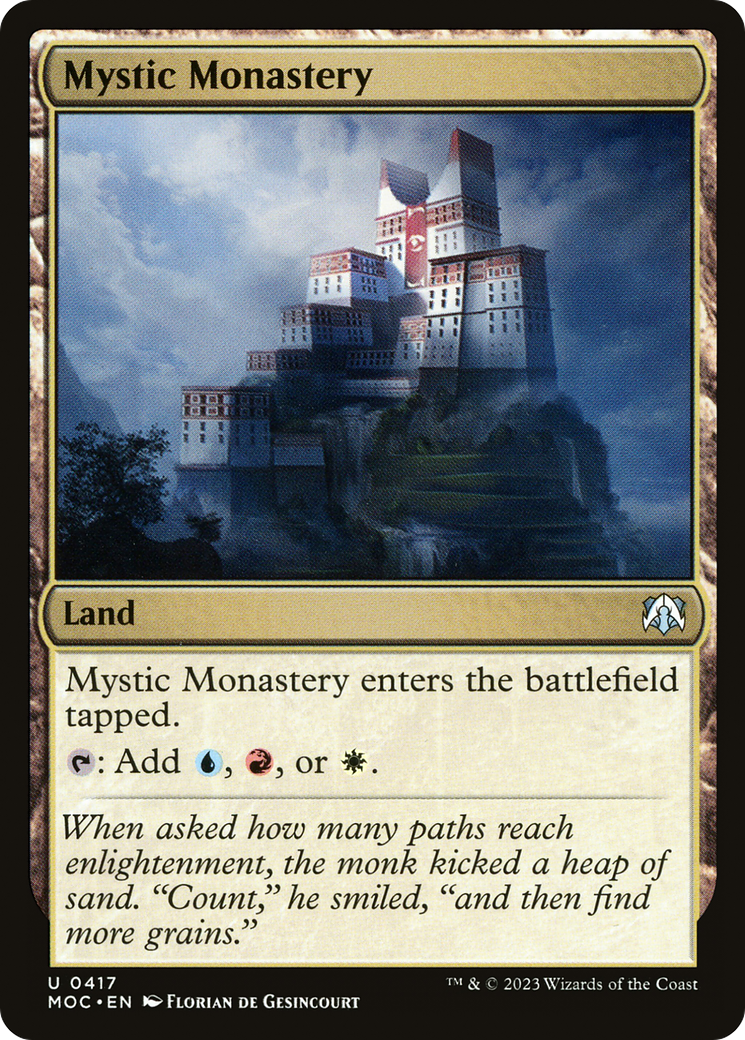 Mystic Monastery (417) - March of the Machine Commander