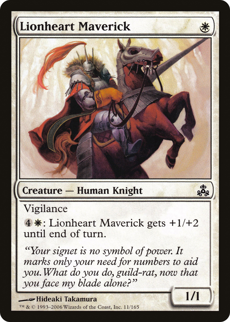 Lionheart Maverick (011) Foil - Guildpact
