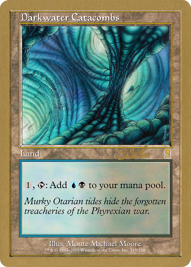 Darkwater Catacombs - 2002 Carlos Romao (ODY) (Retro) - World Championship Decks 2002