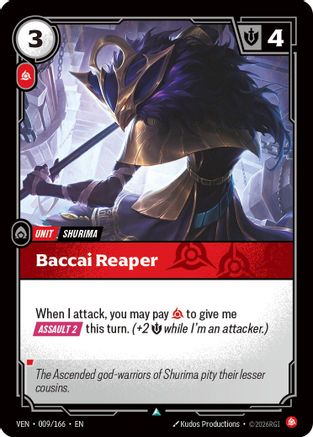 Baccai Reaper (009) - Vendetta