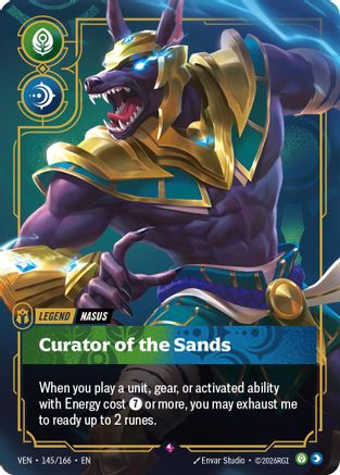 Nasus – Curator of the Sands (145) Foil - Vendetta