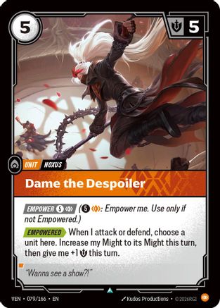 Dame the Despoiler (079) - Vendetta