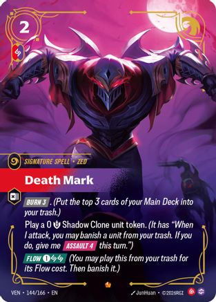 Death Mark (144) Foil - Vendetta