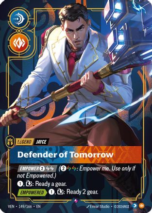 Jayce – Defender of Tomorrow (149) Foil - Vendetta