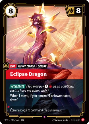Eclipse Dragon (016) Foil - Vendetta