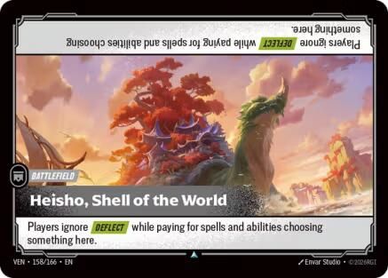 Heisho, Shell of the World (158) Foil - Vendetta
