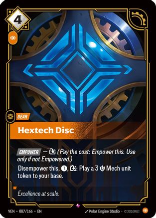 Hextech Disc (087) Foil - Vendetta