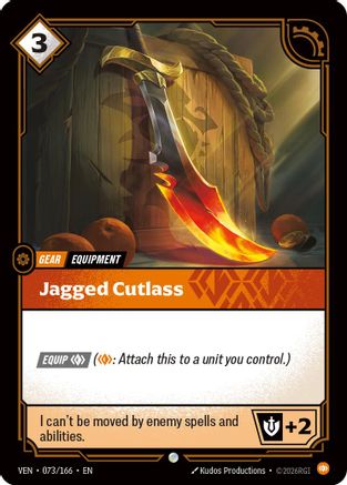 Jagged Cutlass (073) - Vendetta
