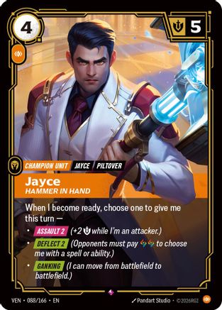 Jayce – Hammer in Hand (088) Foil - Vendetta