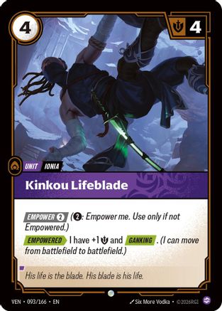 Kinkou Lifeblade (093) - Vendetta