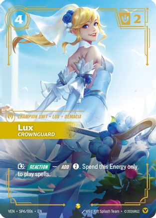 Lux – Crownguard (SP6) Foil - Vendetta