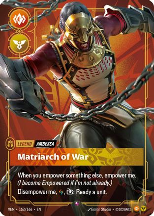 Ambessa – Matriarch of War (153) Foil - Vendetta